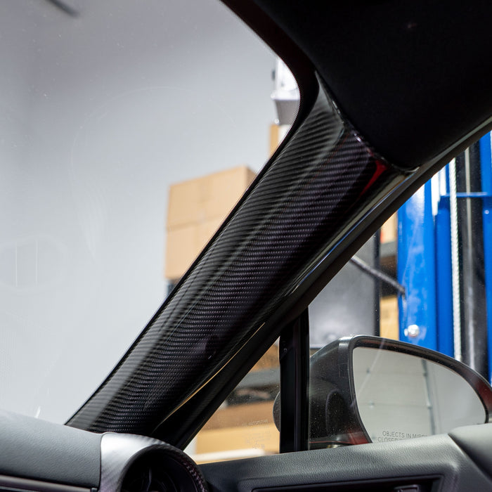 Driven Media Carbon Fiber A Pillar Covers 2022-2026 BRZ / GR86