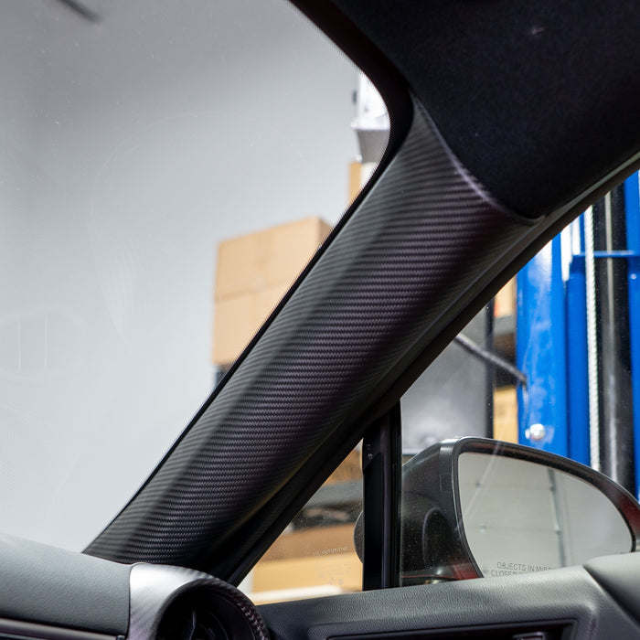 Driven Media Carbon Fiber A Pillar Covers 2022-2026 BRZ / GR86