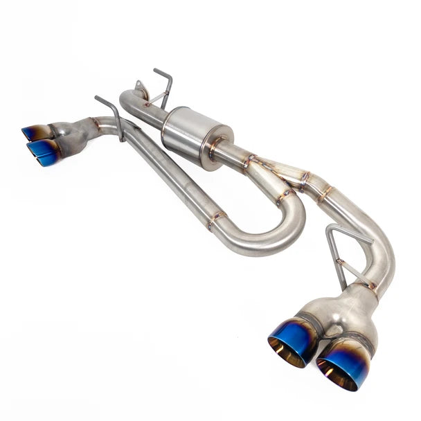 Nameless Performance Axle Back w/ Quad Neochrome Tips & 5" Muffler 2024-2026 Impreza Wagon