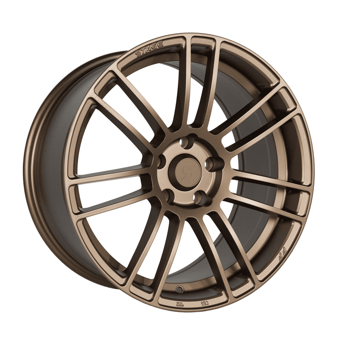 Stage Wheels Belmont Matte Bronze 18x8.5 5x114.3 +35mm Offset