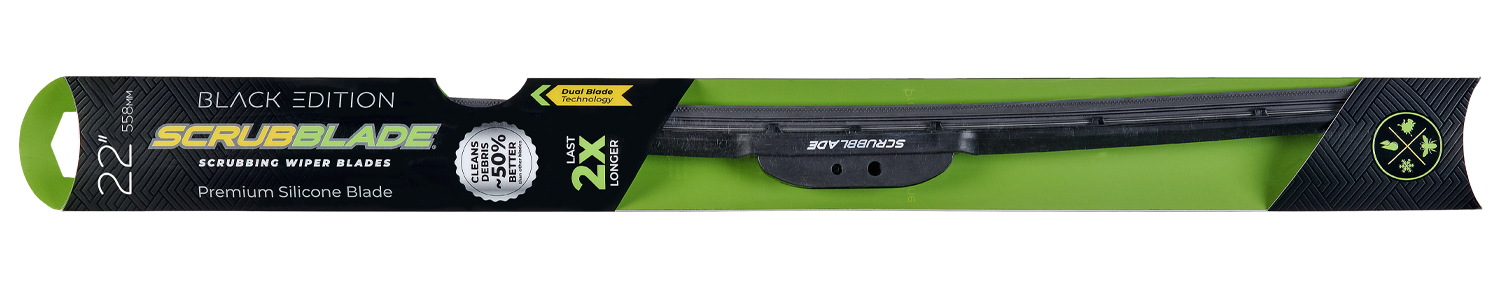 Scrubblade Black Edition Wiper Blade
