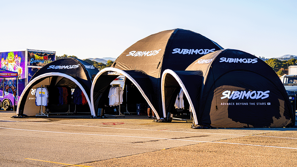 Subimods event booth