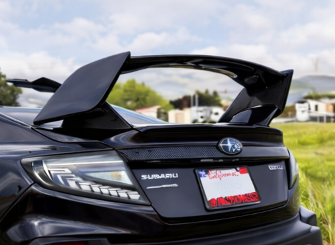 OLM S Style Paint Matched Spoiler 2022-2026 WRX