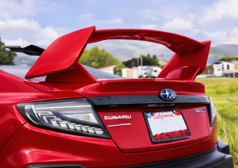 OLM S Style Paint Matched Spoiler 2022-2026 WRX