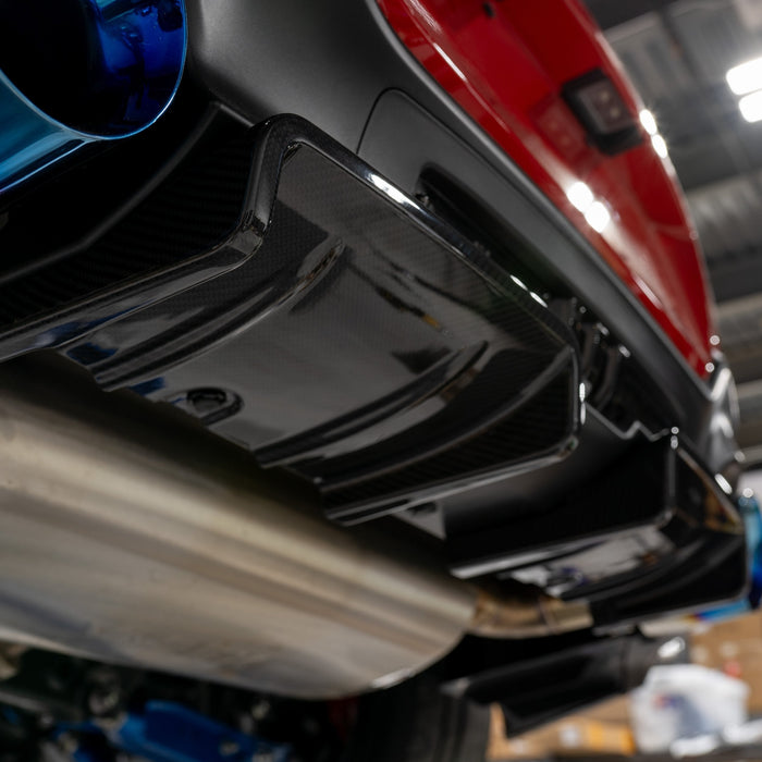 Driven Media Carbon Fiber 2P Rear Diffuser 2022-2026 BRZ / GR86