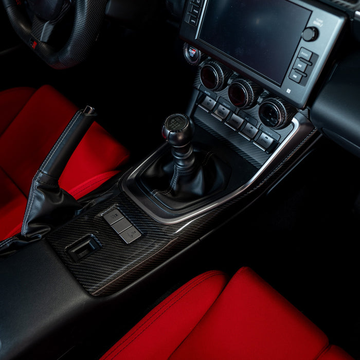 Driven Media Carbon Fiber Extended Center Console 2022-2026 BRZ / GR86