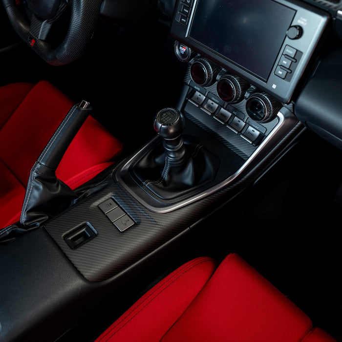 Driven Media Carbon Fiber Extended Center Console 2022-2026 BRZ / GR86