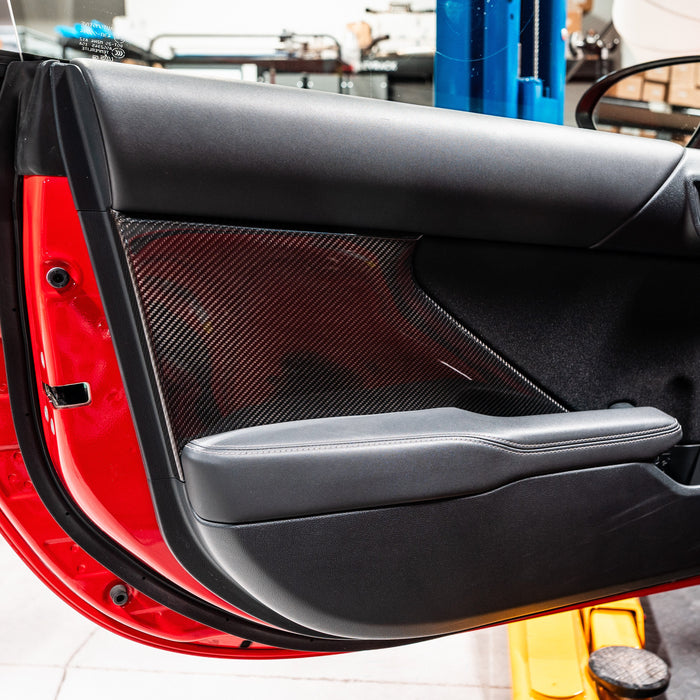 Driven Media Carbon Fiber Door Card Inserts 2022-2026 BRZ / GR86