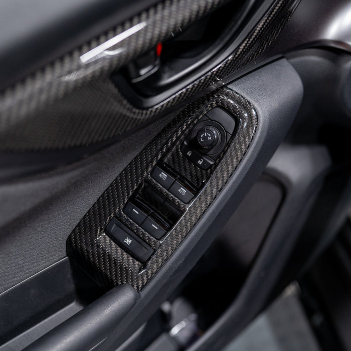 Driven Media Carbon Fiber Window Switch Panel Covers 2022-2026 WRX