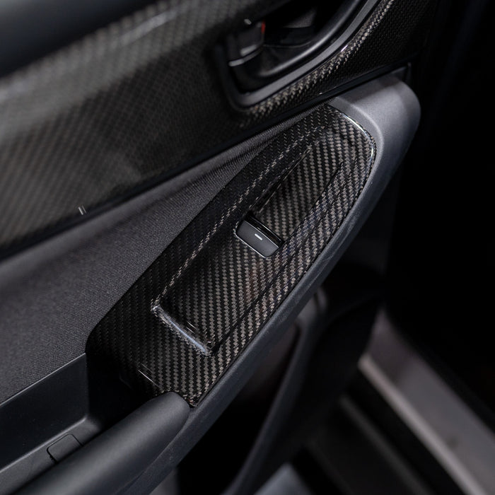 Driven Media Carbon Fiber Window Switch Panel Covers 2022-2026 WRX