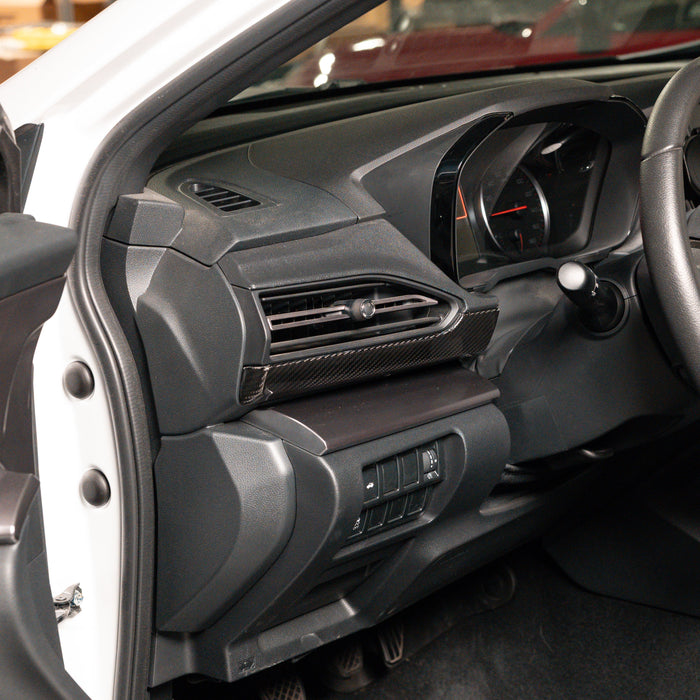 Driven Media Carbon Fiber Lower Driver Dashboard Trim 2022-2026 WRX