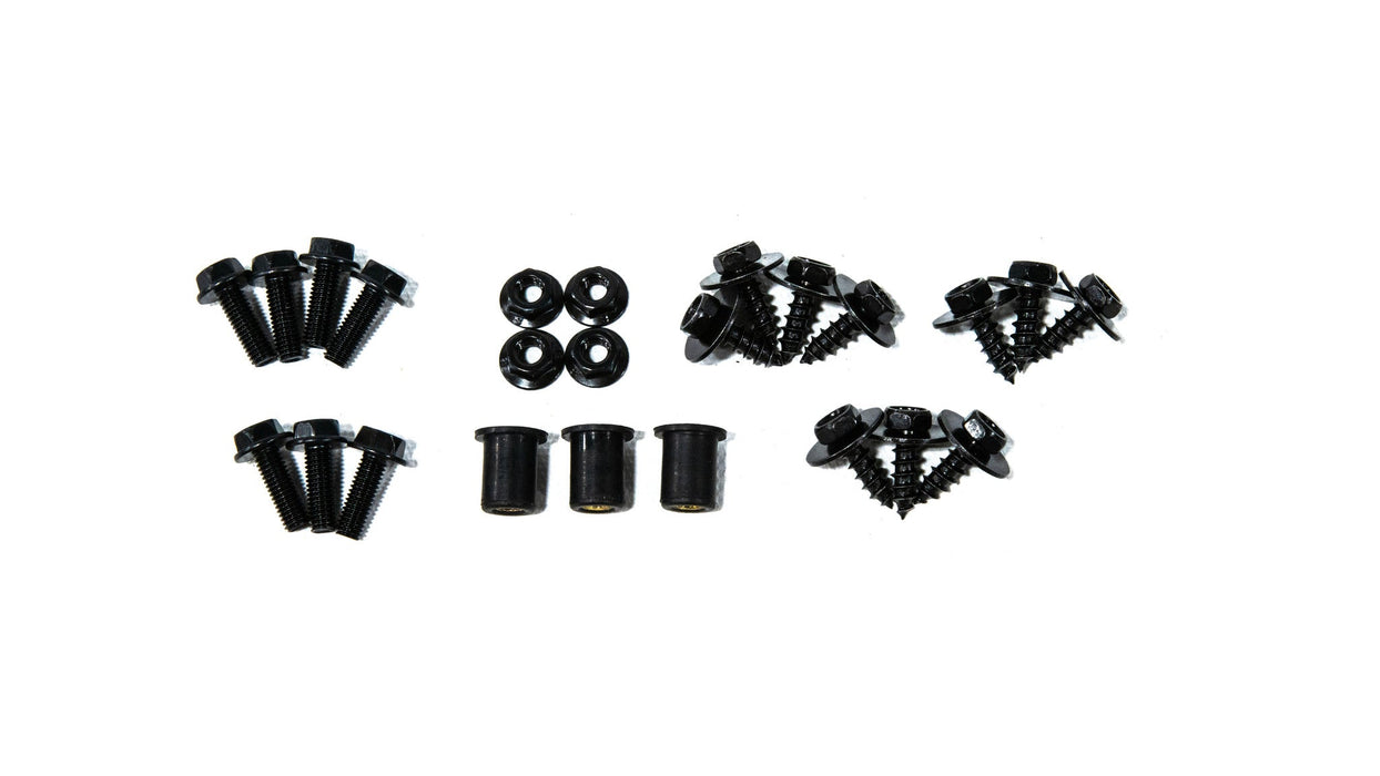 OLM RD1 Style 3 Piece Matte Black ABS Front Lip 2022-2025 WRX