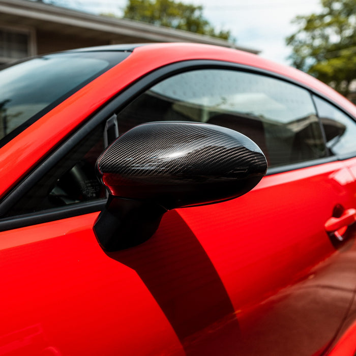 Driven Media Gloss Carbon Fiber Mirror Covers 2022-2026 BRZ / 2022-2026 GR86