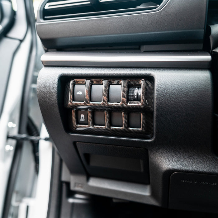 Driven Media Carbon Fiber Switch Panel 2022-2026 WRX