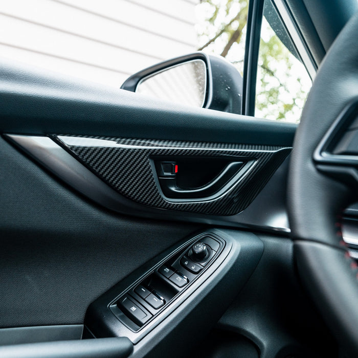 Driven Media Carbon Fiber Door Handle Trim 2022-2026 WRX