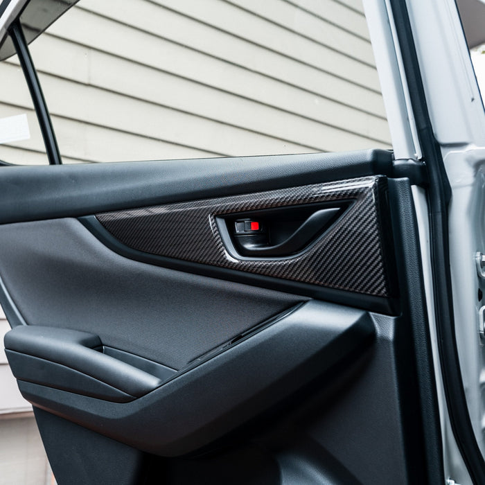 Driven Media Carbon Fiber Door Handle Trim 2022-2026 WRX