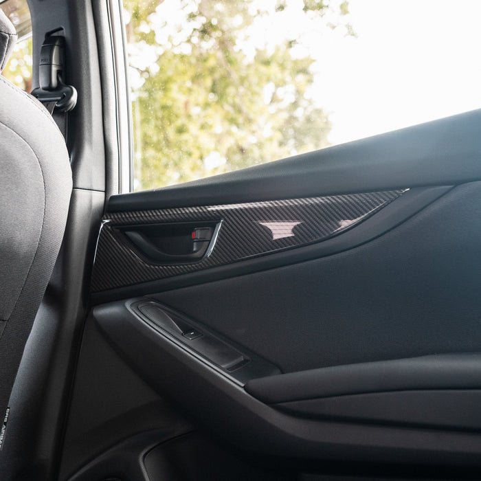 Driven Media Carbon Fiber Door Handle Trim 2022-2026 WRX