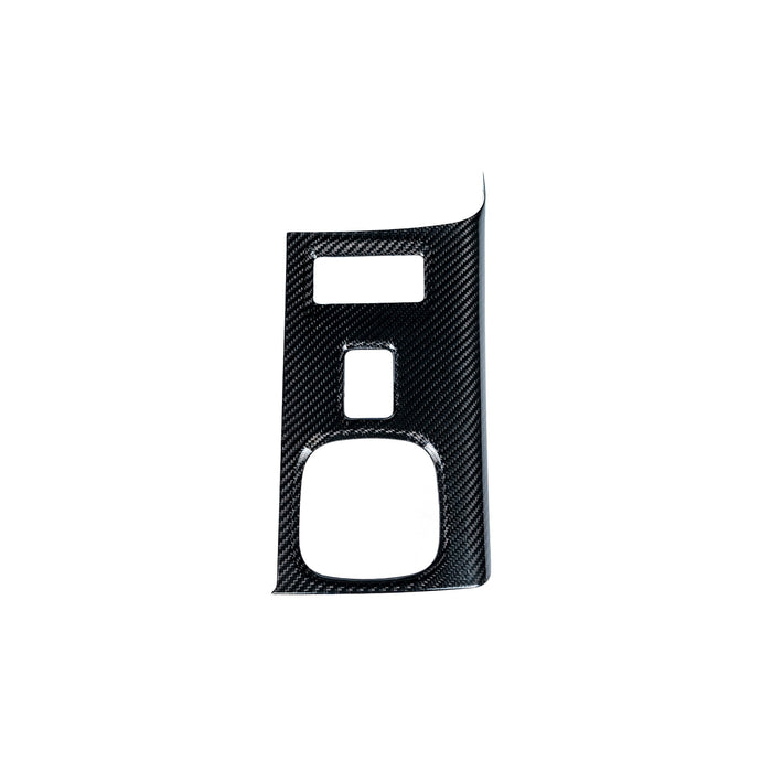 Driven Media Gloss Carbon Fiber Center Console Cover 2022-2026 BRZ w/ AT Transmission / 2022-2026 GR86 w/ AT Transmission