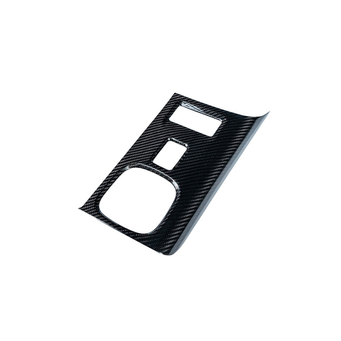 Driven Media Gloss Carbon Fiber Center Console Cover 2022-2026 BRZ w/ AT Transmission / 2022-2026 GR86 w/ AT Transmission
