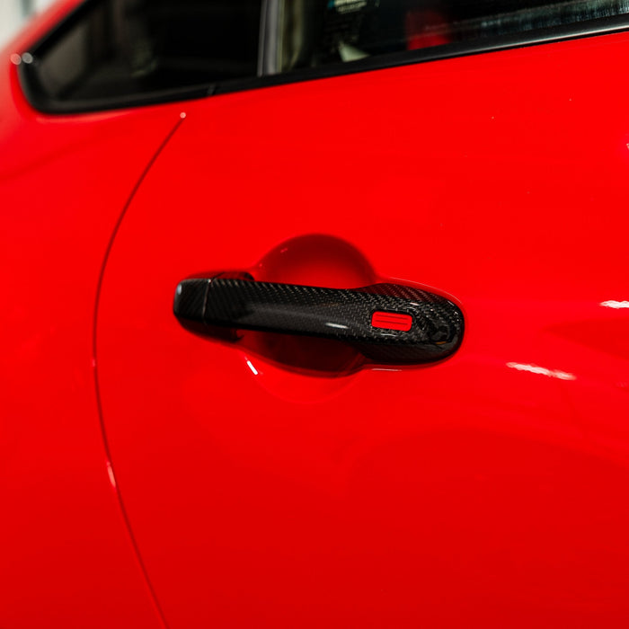 Driven Media Carbon Fiber Door Handle Covers 2022-2026 BRZ / GR86