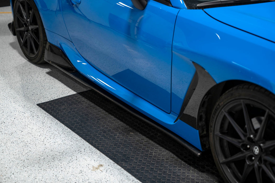 OLM Carbon Fiber CS Style Side Skirts 2022-2025 BRZ / GR86