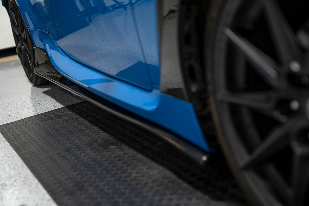 OLM Carbon Fiber CS Style Side Skirts 2022-2025 BRZ / GR86