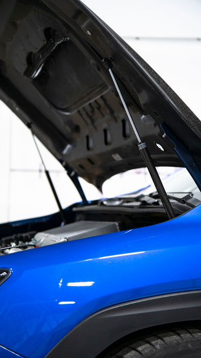OLM Carbon Fiber Wrapped Hood Struts 2022-2025 WRX
