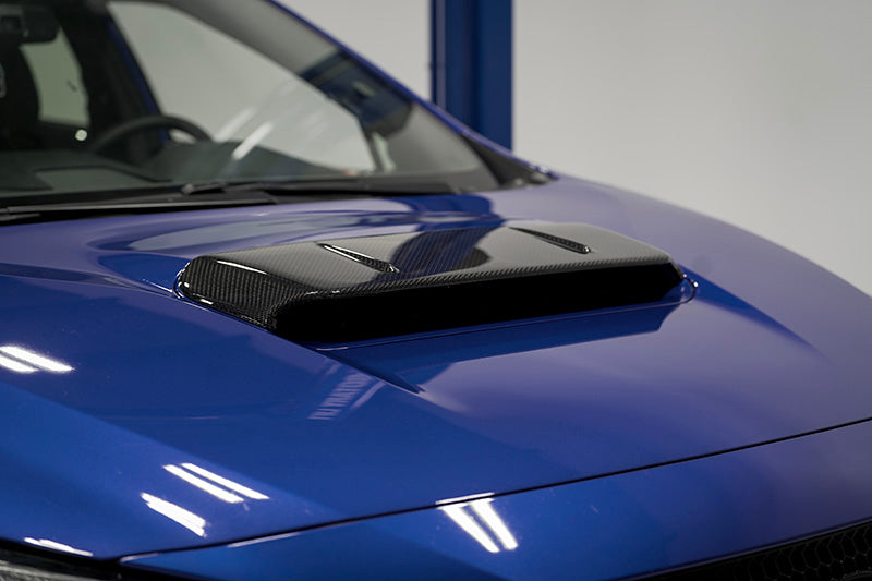 OLM A1 Style Carbon Fiber Hood Scoop Cover 2022-2025 WRX