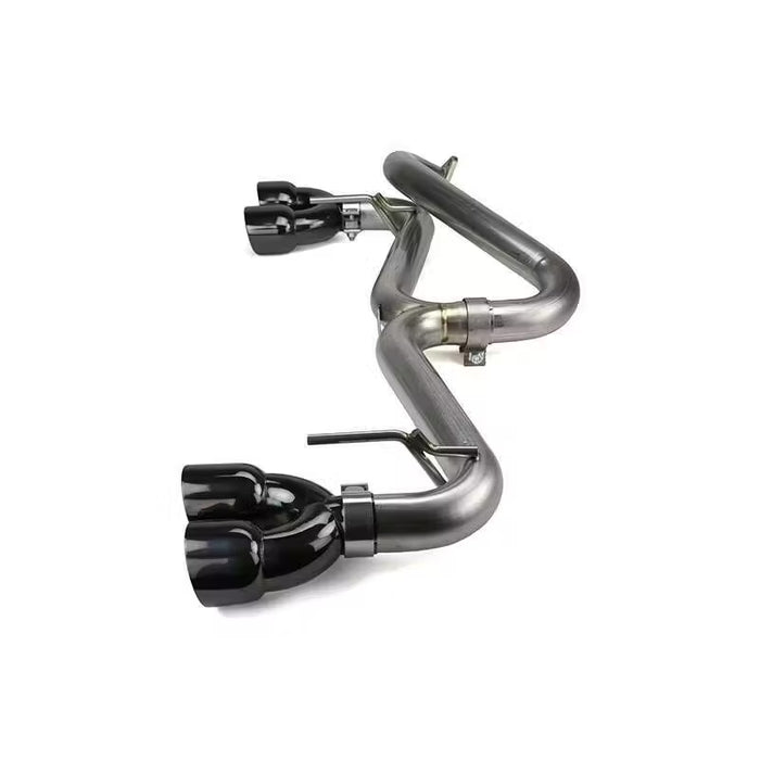 FactionFab Axle Back Exhaust Onyx w/ Black Tip 2011-2014 WRX Hatchback / 2008-2014 STI Hatchback