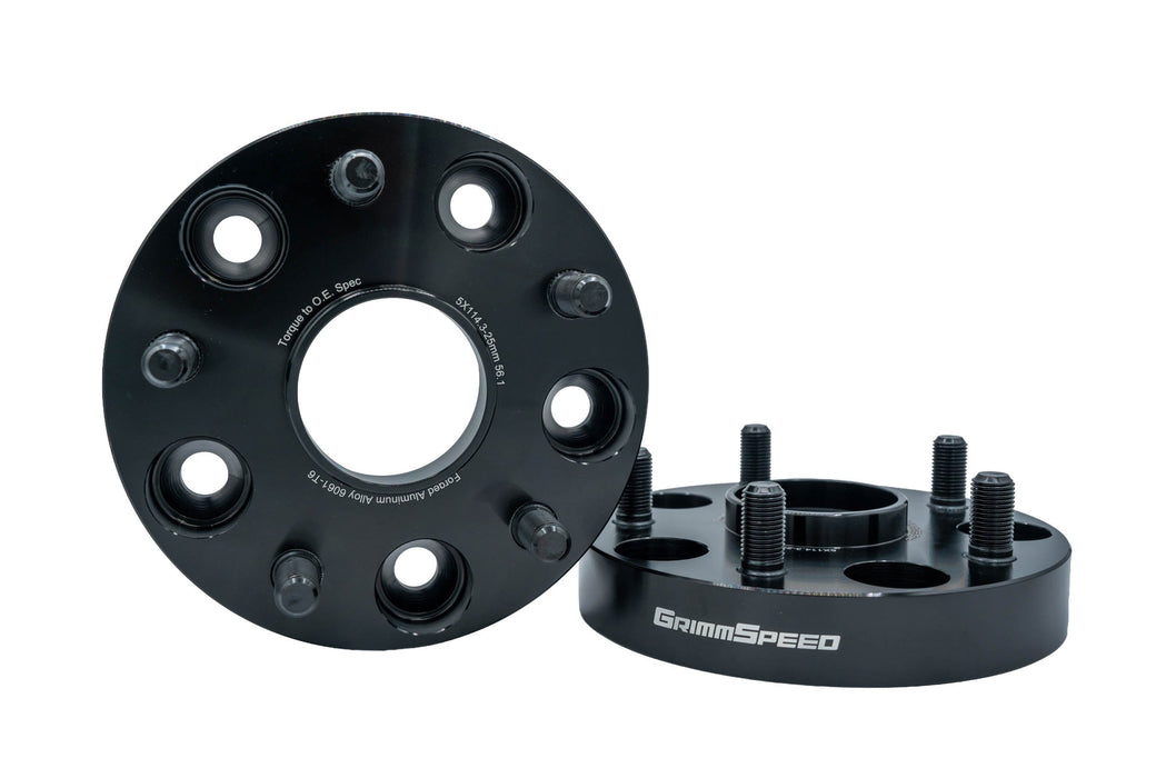 GrimmSpeed Hub-Centric Wheel Spacer Pair 5x114.3