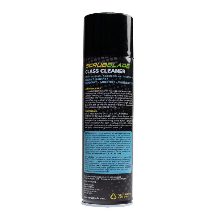 Scrubblade Premium Foaming Glass Cleaner 19oz