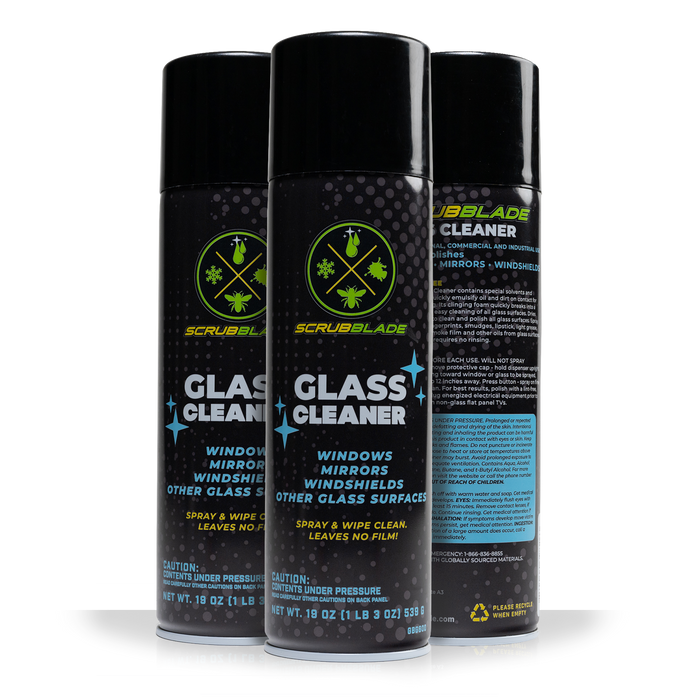 Scrubblade Premium Foaming Glass Cleaner 19oz