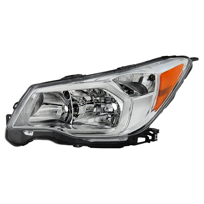 Akkon OE Style Headlights w/ Chrome Base 2014-2016 Forester Halogen Models Only