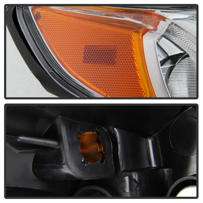 Akkon OE Style Headlights w/ Chrome Base 2009-2013 Forester Halogen Models Only