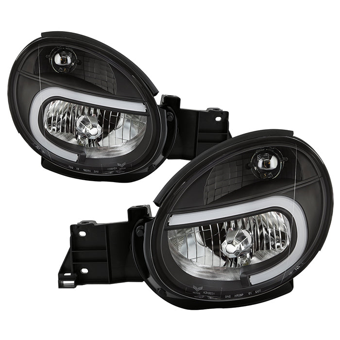 Akkon Headlights w/ Black Base & Light Tube DRL 2002-2003 WRX