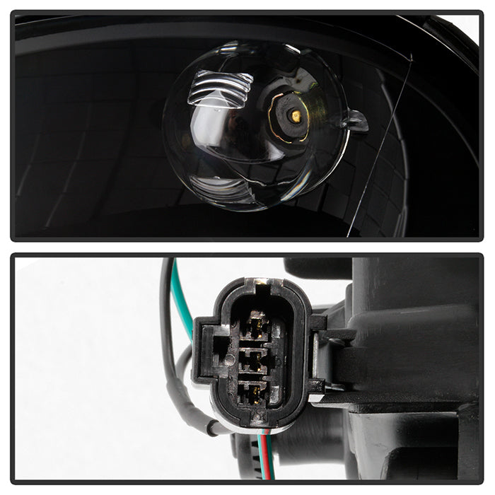 Akkon Headlights w/ Black Base & Light Tube DRL 2002-2003 WRX