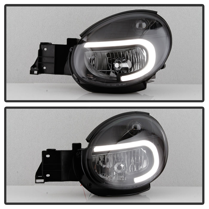Akkon Headlights w/ Black Base & Light Tube DRL 2002-2003 WRX