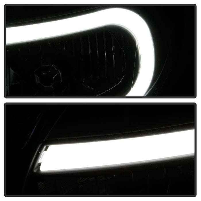 Akkon Headlights w/ Chrome Base & Light Tube DRL 2002-2003 WRX