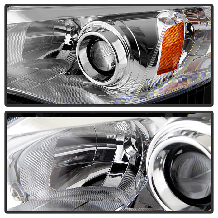 Akkon Headlights w/ Chrome Base 08-14 WRX / 08-14 STI / 08-11 Outback Sport - Halogen Models Only