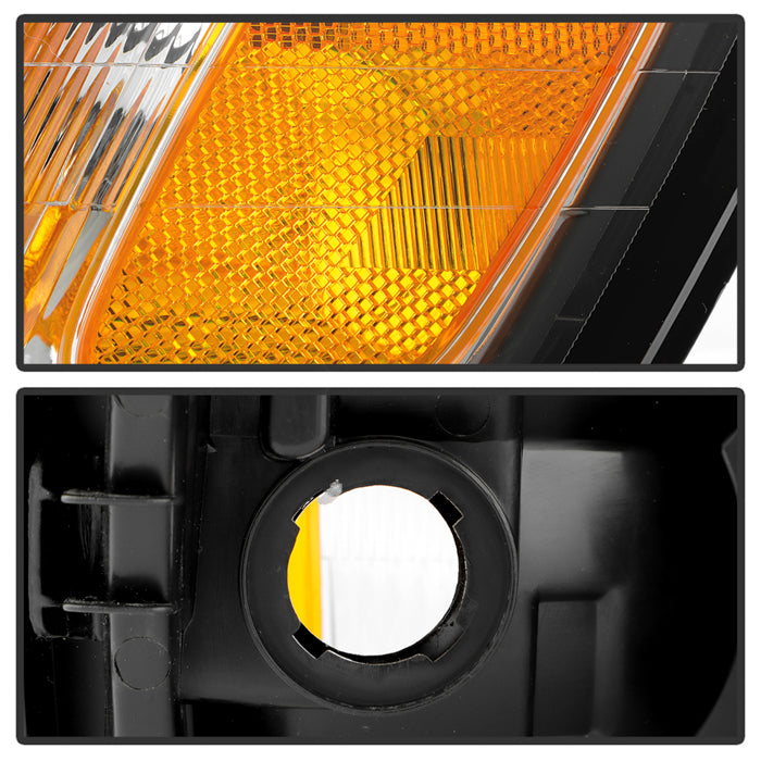 Akkon OE Style Headlights w/ Black & Chrome Base 00-04 Legacy GT / 00-04 Outback / 03-06 Baja Turbo