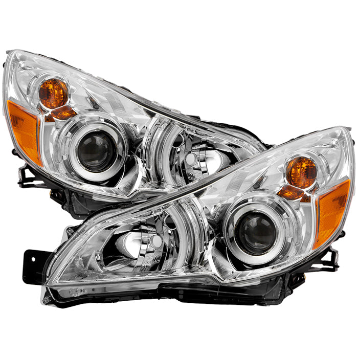 Akkon OE Style Headlights w/ Chrome Base 10-12 Legacy / 10-12 Outback