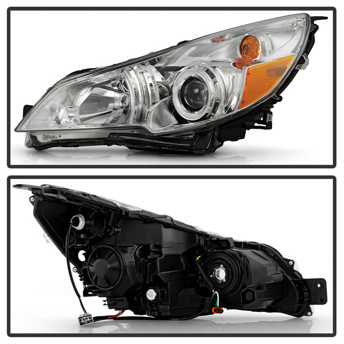 Akkon OE Style Headlights w/ Chrome Base 10-12 Legacy / 10-12 Outback