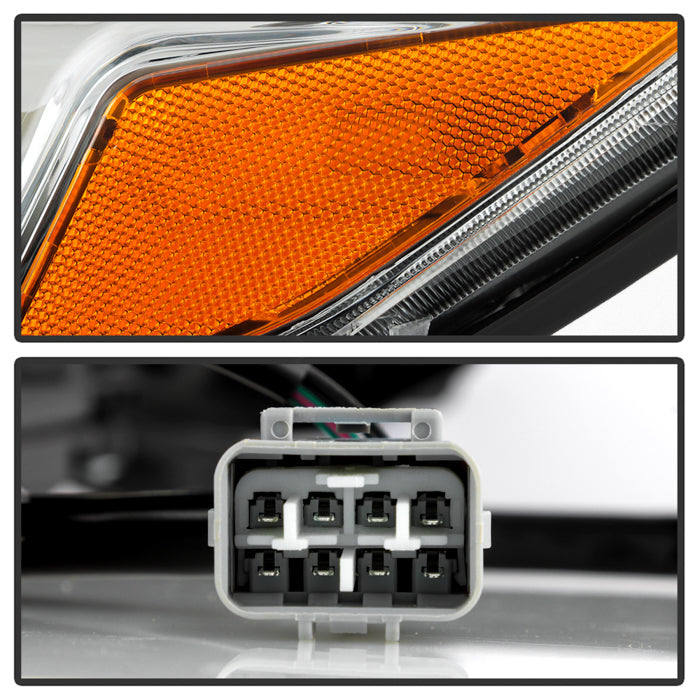 Akkon OE Style Headlights w/ Chrome Base 10-12 Legacy / 10-12 Outback