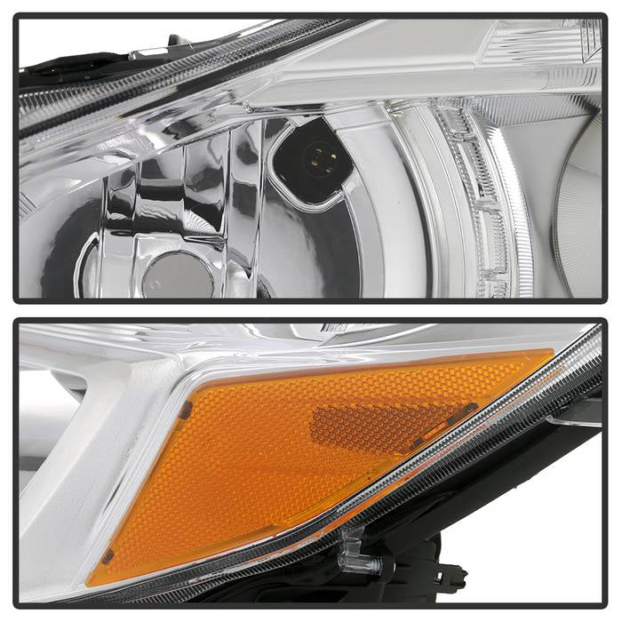 Akkon OE Style Headlights w/ Chrome Base 13-14 Legacy / 13-14 Outback