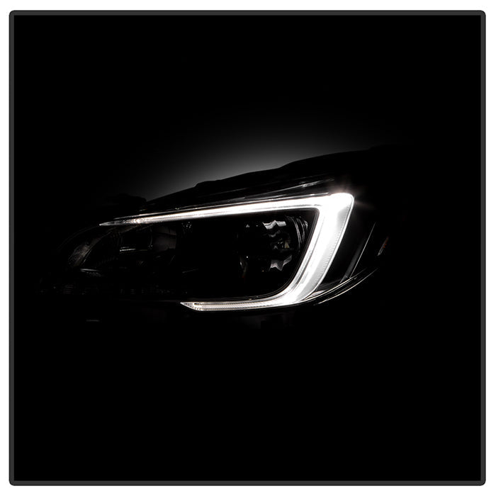 Akkon OE Style Headlights w/ Black Base 15-17 Legacy / 15-17 Outback - Halogen Models Only