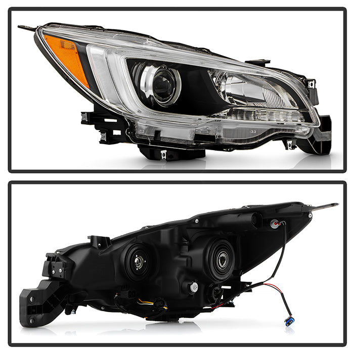 Akkon OE Style Headlights w/ Black Base 15-17 Legacy / 15-17 Outback - Halogen Models Only