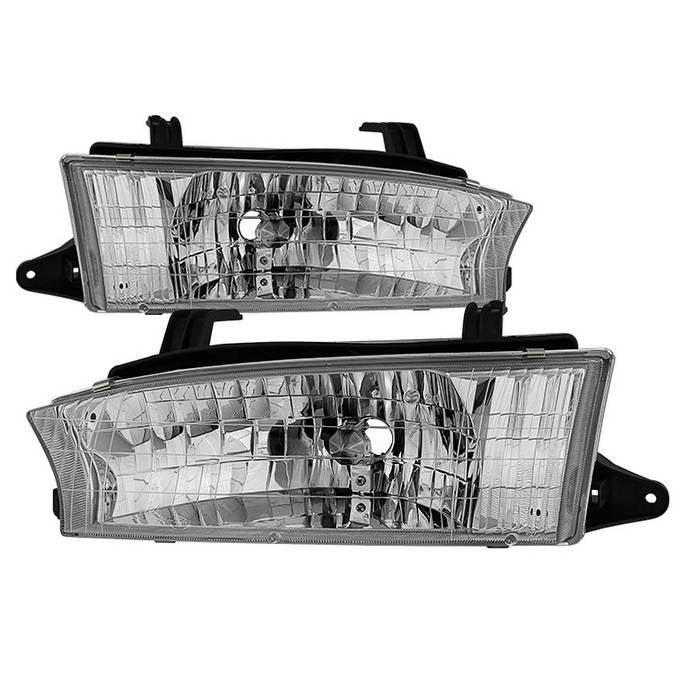 Akkon OE Style Headlights w/ Chrome Base 97-99 Legacy / 97-99 Outback