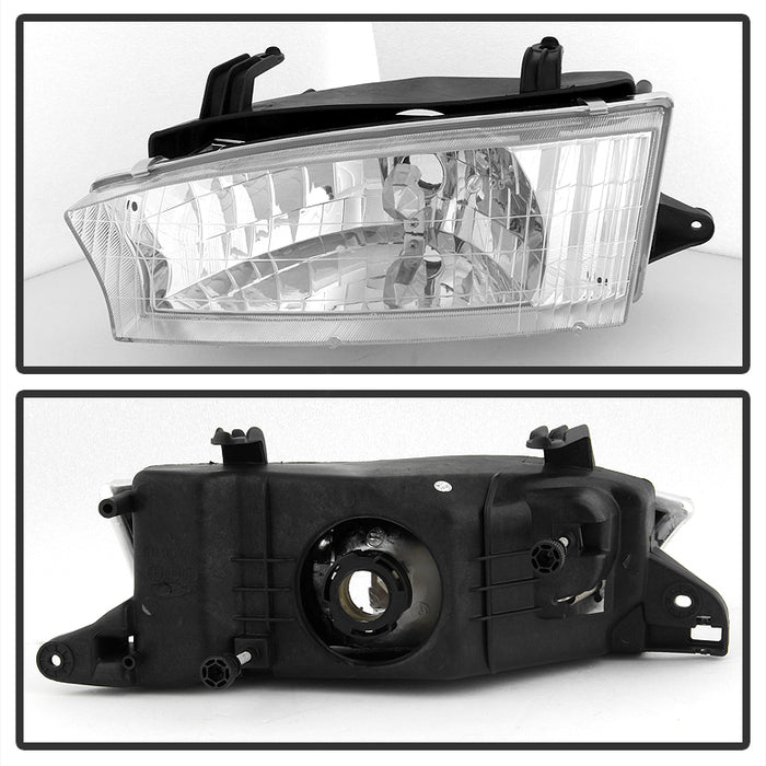 Akkon OE Style Headlights w/ Chrome Base 97-99 Legacy / 97-99 Outback