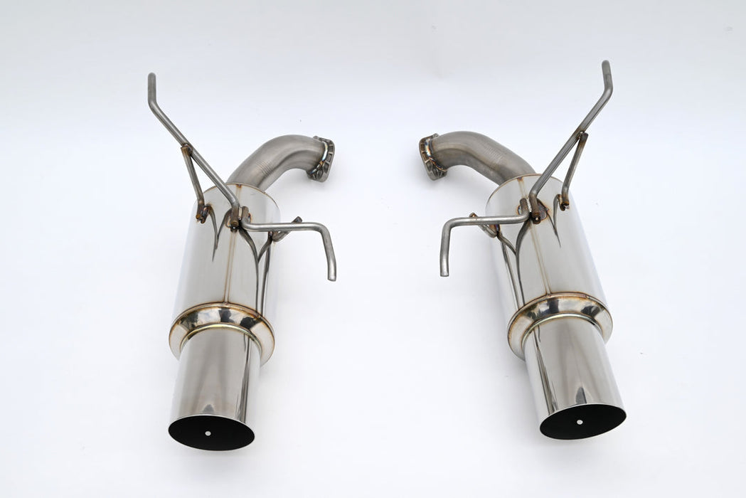 Invidia GT N1 Axle Back Exhaust w/ Stainless Steel Tips 2022-2026 WRX