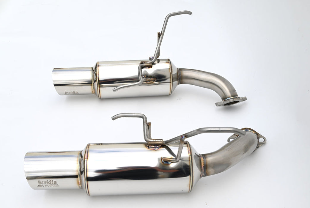 Invidia GT N1 Axle Back Exhaust w/ Stainless Steel Tips 2022-2026 WRX